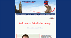 Desktop Screenshot of britishbluecats.com
